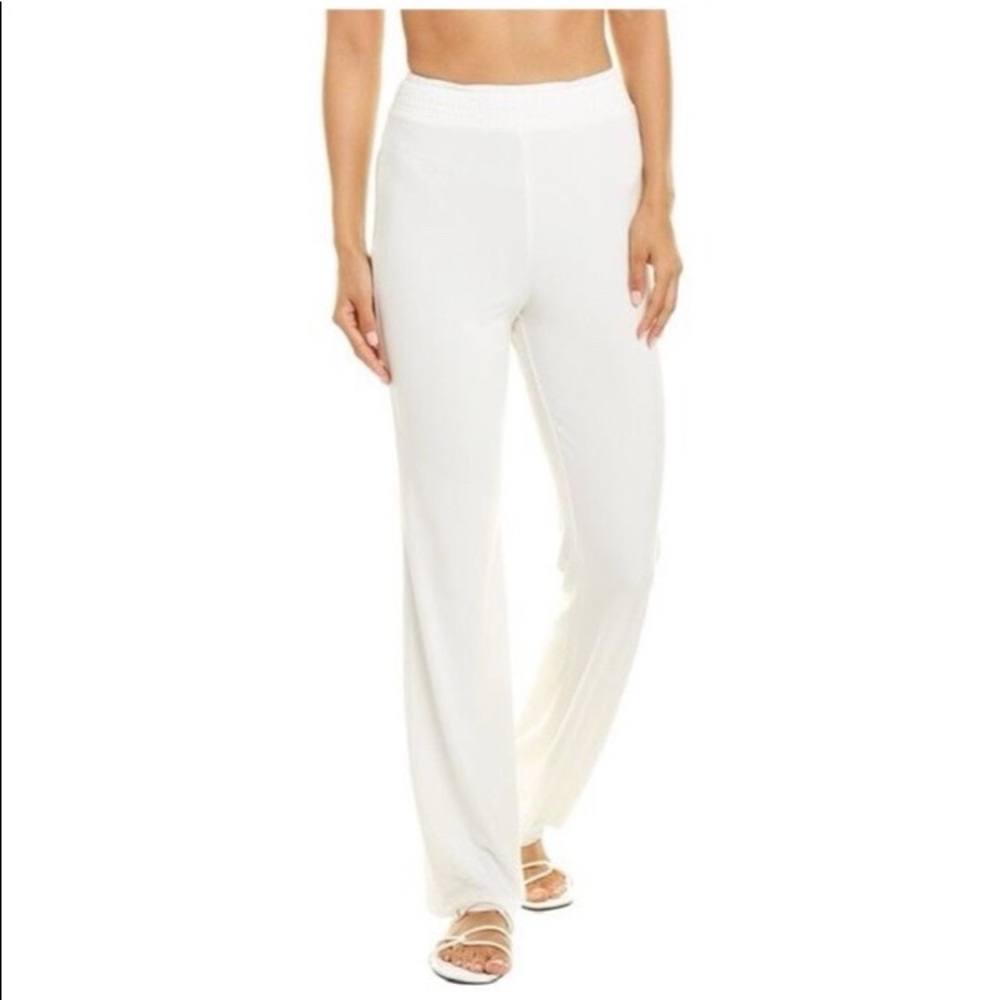 WeWoreWhat Smocked Flare Pant (NWT) Retail: $135